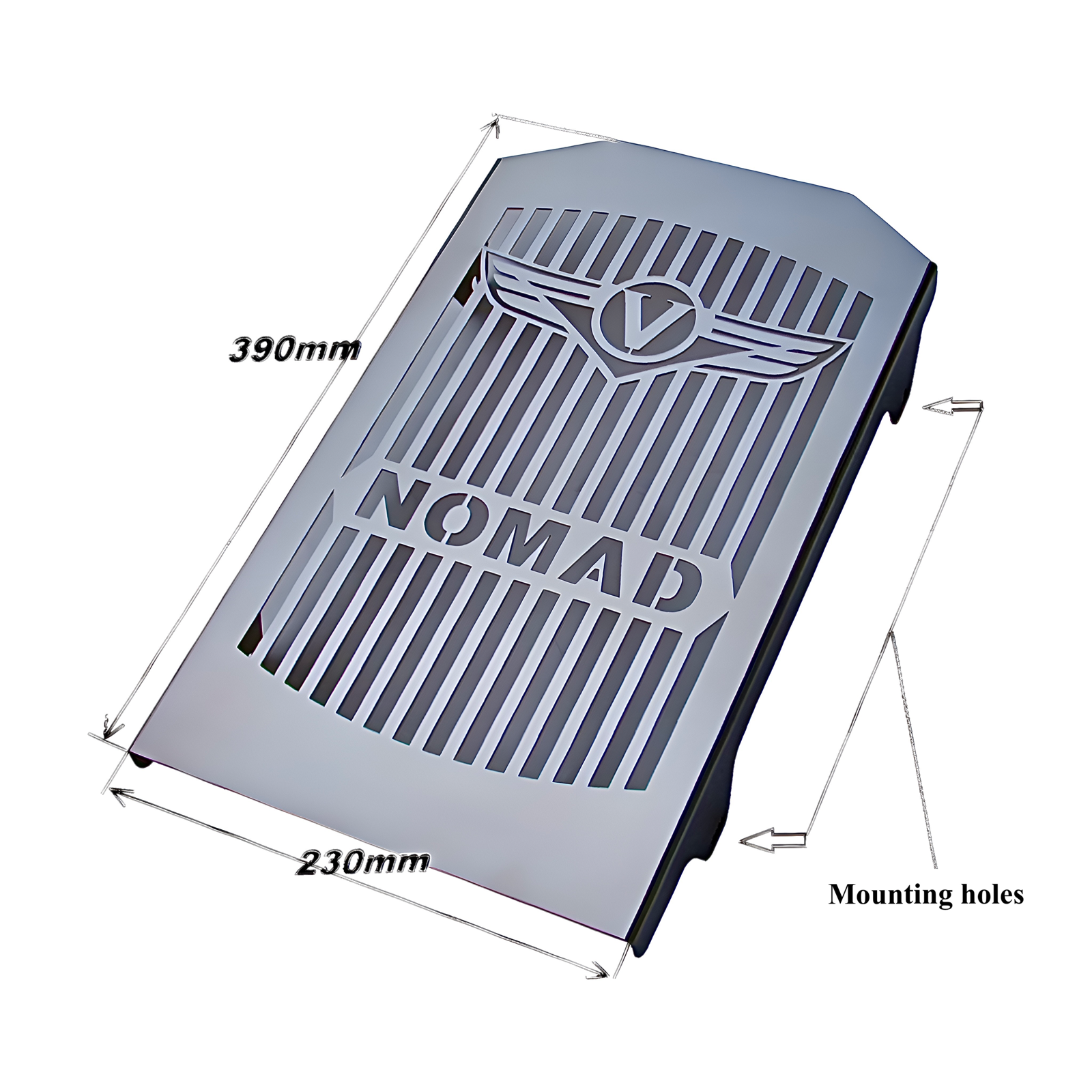 BMUK | VN1500 | Kawasaki VN 1500 Vulcan Nomad | Moto Radiator Grille Cover Guard