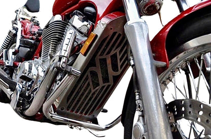 Stainless Steel Radiator Guard Cover for Suzuki VS800 Intruder | S50 - EAGLE